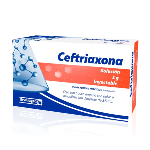 CEFTRIAXONA 1G IM