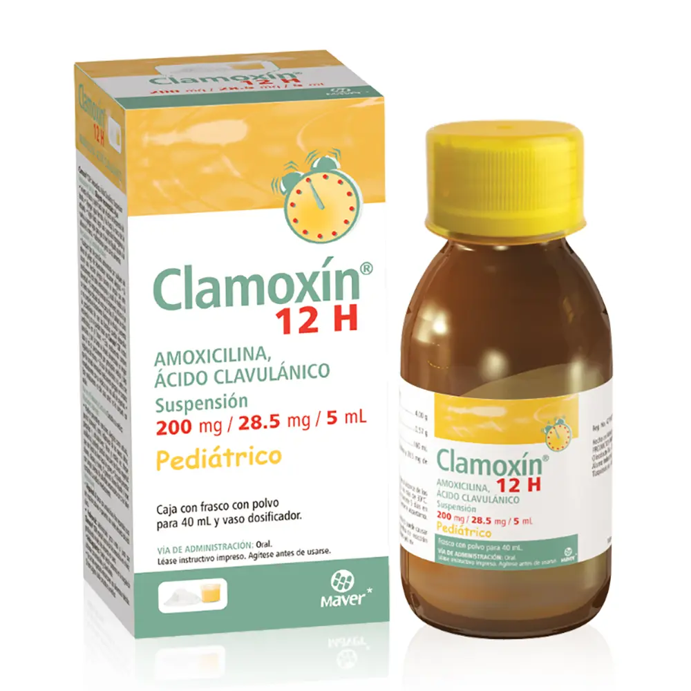 CLAMOXIN 12 H PED 200