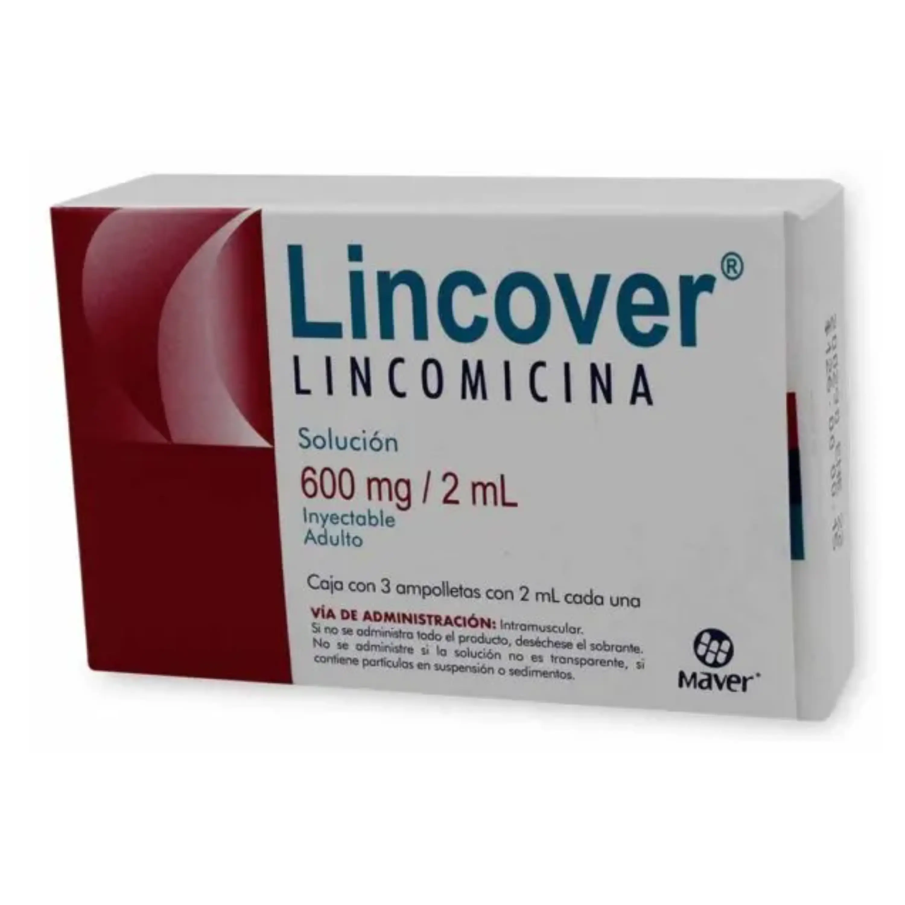 LINCOVER INYEC 600 MG.
