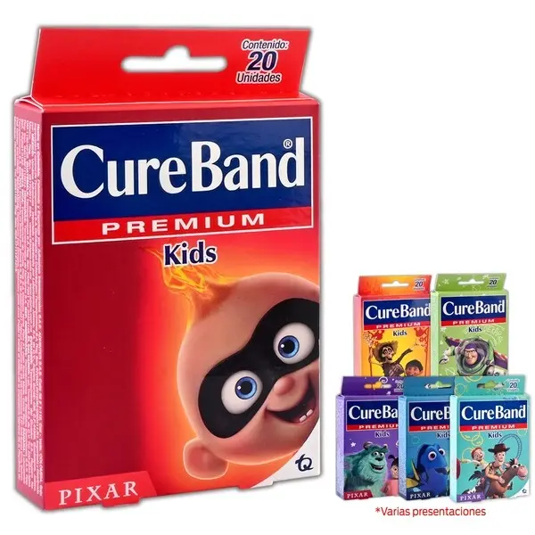 VENDITAS ADHESIVAS PREMIUM PIXAR CUREBAND