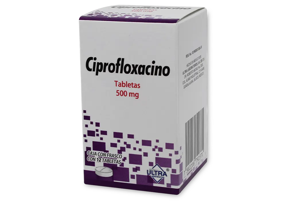 CIPROFLOXACINO 500 MG - ULTRA