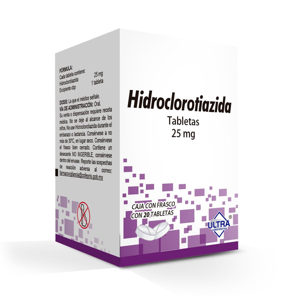HIDROCLOROTIAZIDA 25 MG