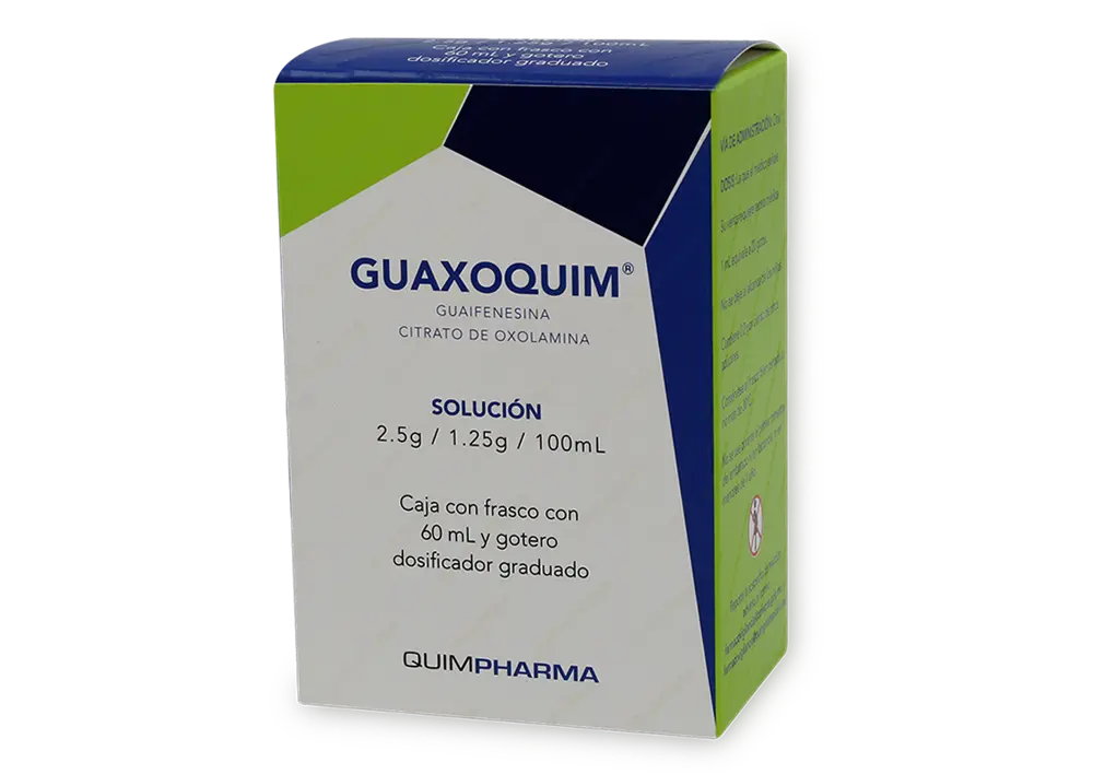 GUAXOQUIM INFANTIL - GUAIFENESINA/OXOLAMINA