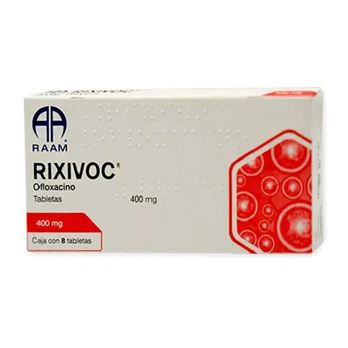 RIXIVOC 400 MG. -OFLOXACINO