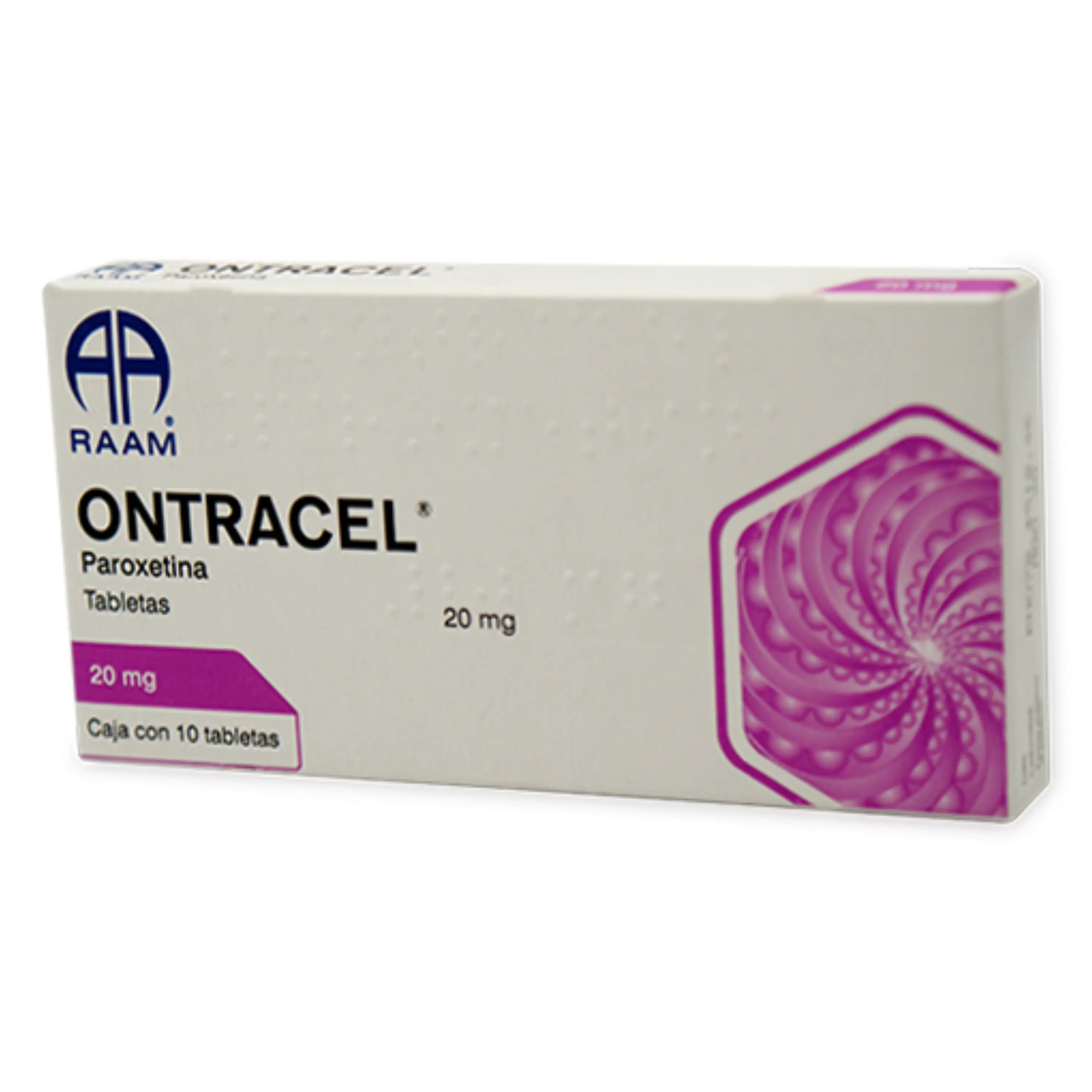 ONTRACEL 20 MG. -PAROXETINA