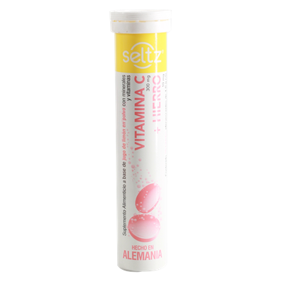 SELTZ VIT C+HIERRO 4.0G EFE