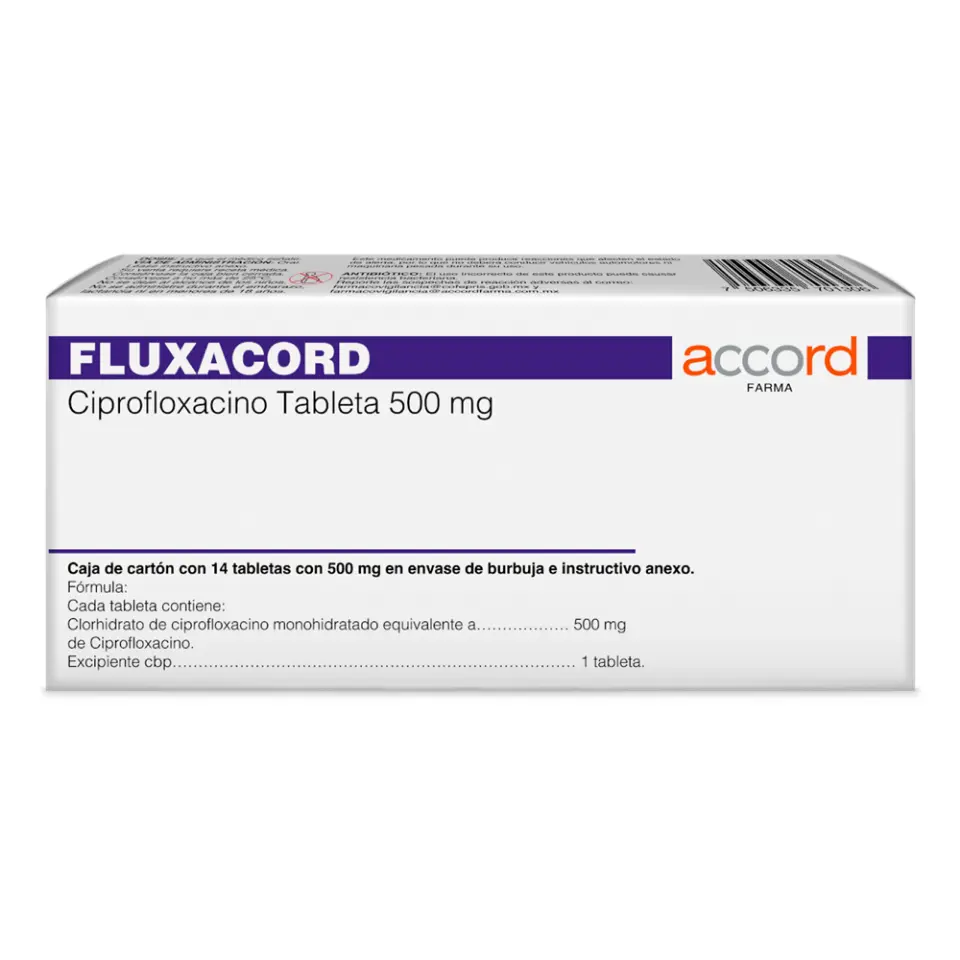 FLUXACORD 500 MG