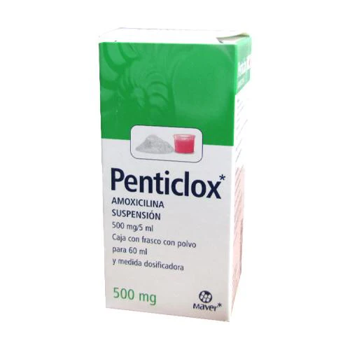 PENTICLOX 500 MG SUSP