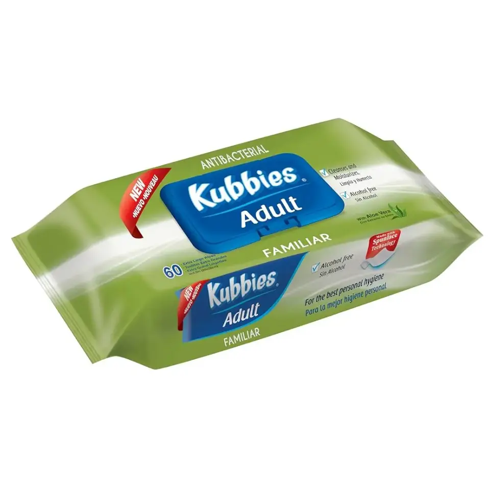 KUBBIES ADULT TOALLITAS HUMEDAS