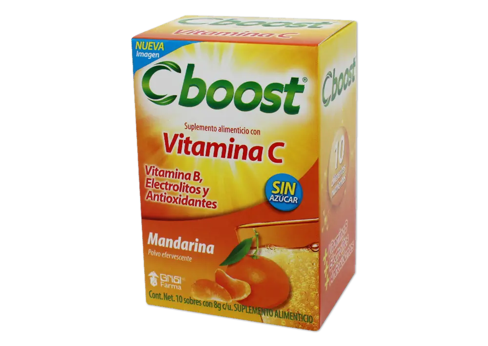C-BOOST MANDARINA SIN AZUCAR
