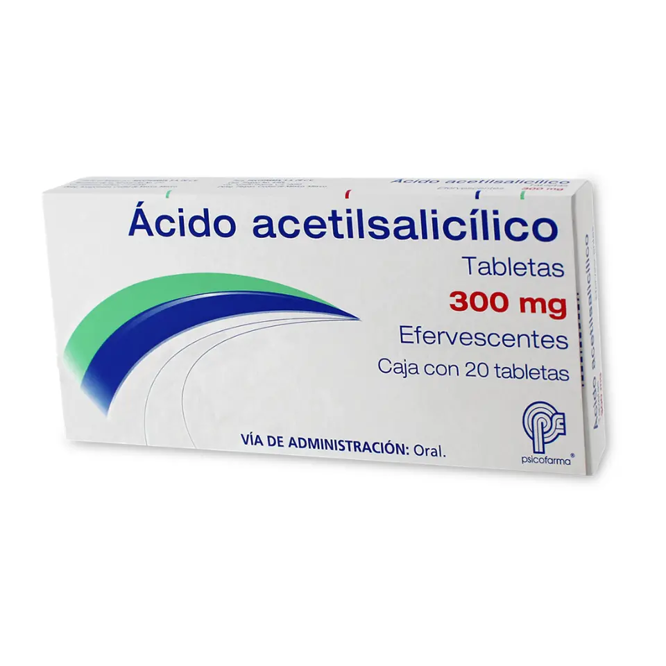 ACIDO ACETILSALICILICO 300 MG (PSICOFARMA)