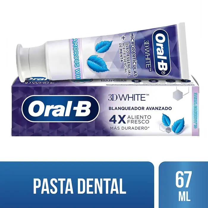 ORAL B PASTA DENT 3D WHITE GLAM