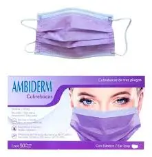 CUBREBOCA VIOLETA