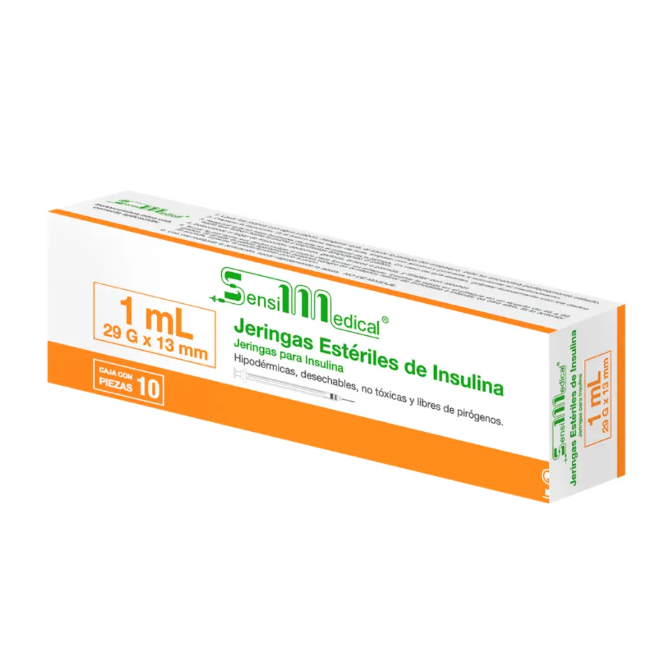 JERINGA CON 10 PZS- SENSIMEDICAL