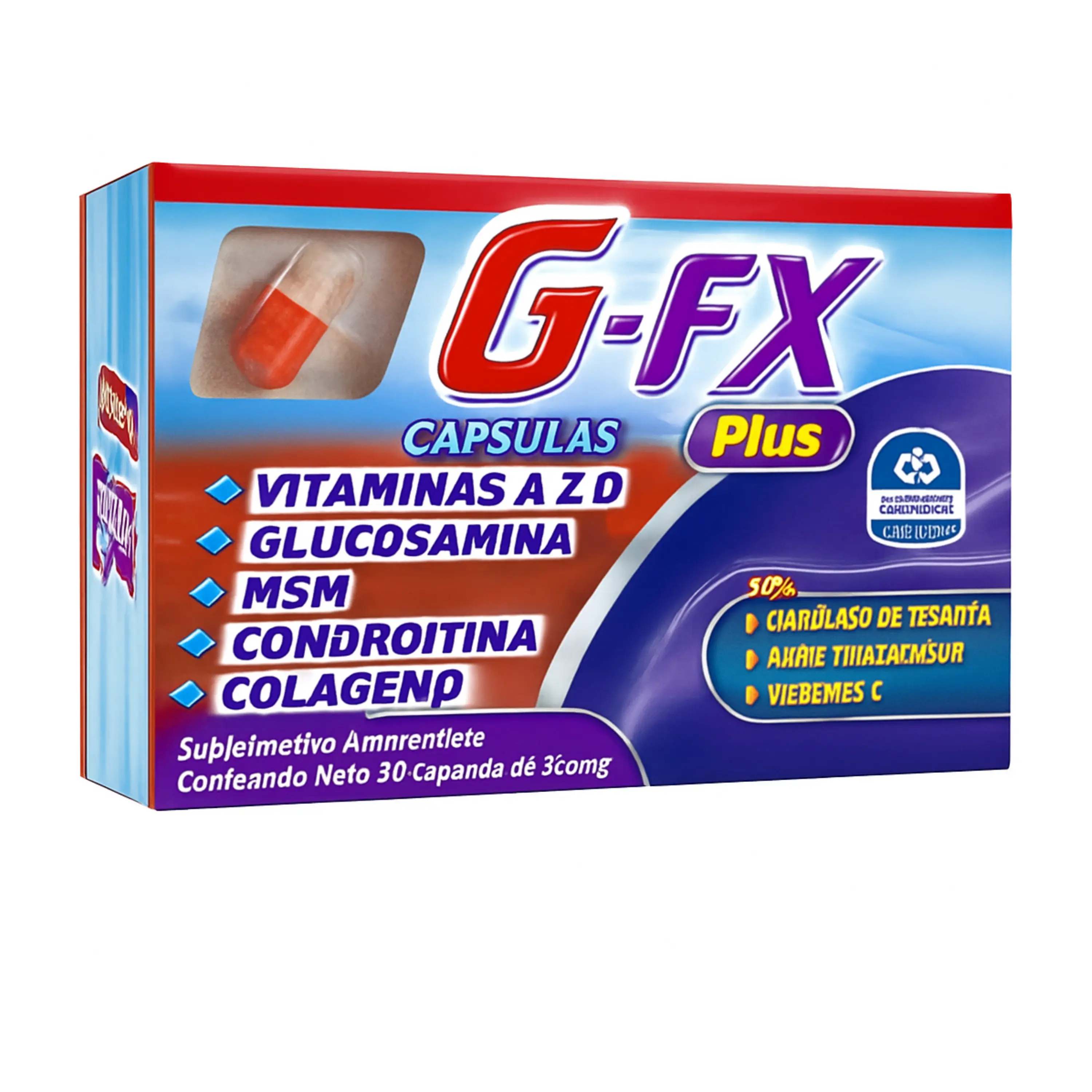 G-FX PLUS 500 MG - FORTIFARMA