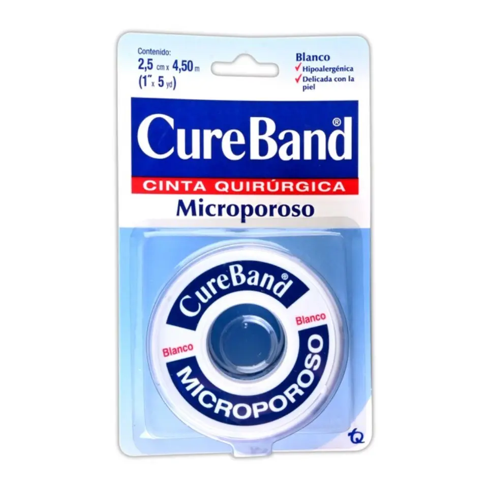CINTA QUIR MICRO BLANCO CUREBAND BLISTER .
