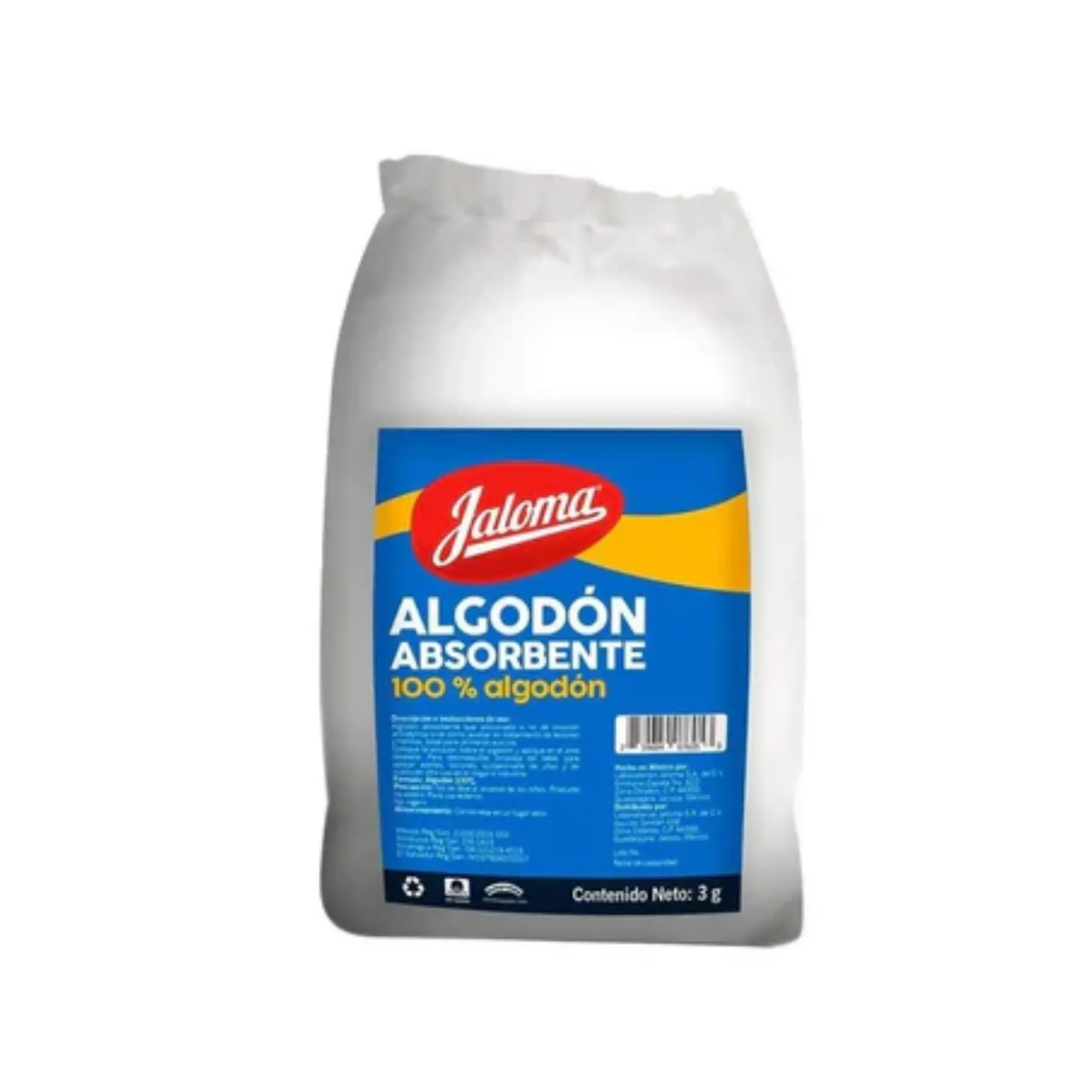 ALGODON CON 100 DE 3GR