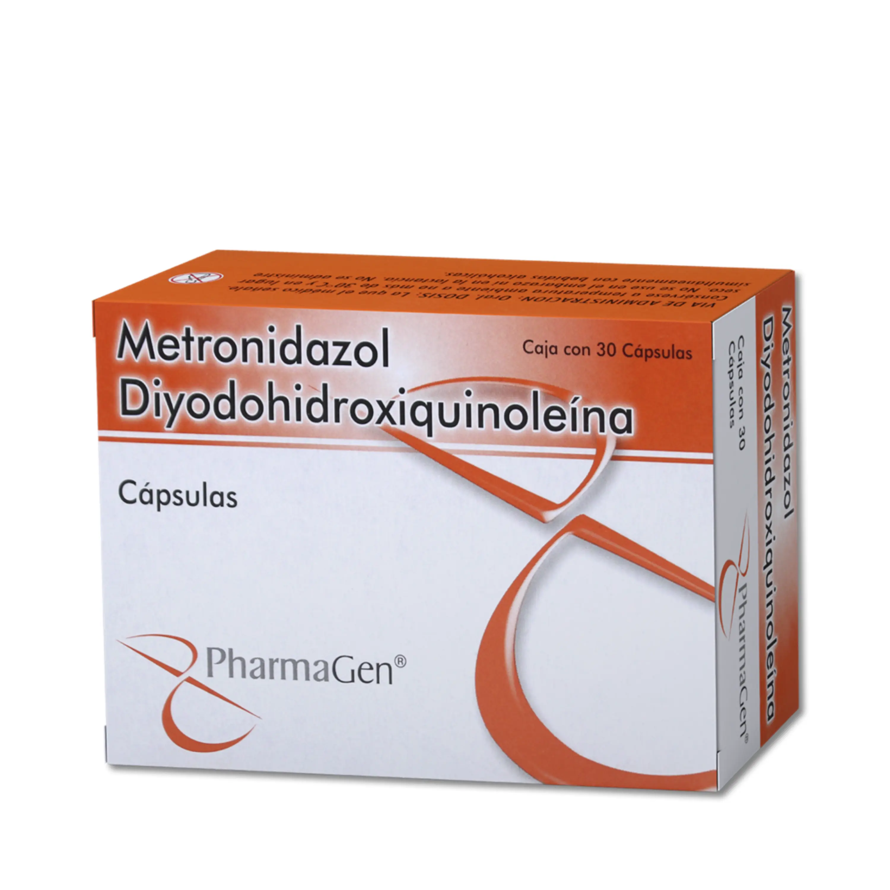 METRONIDAZOL/ DIYODOHIDROXIQUINOLEINA 30