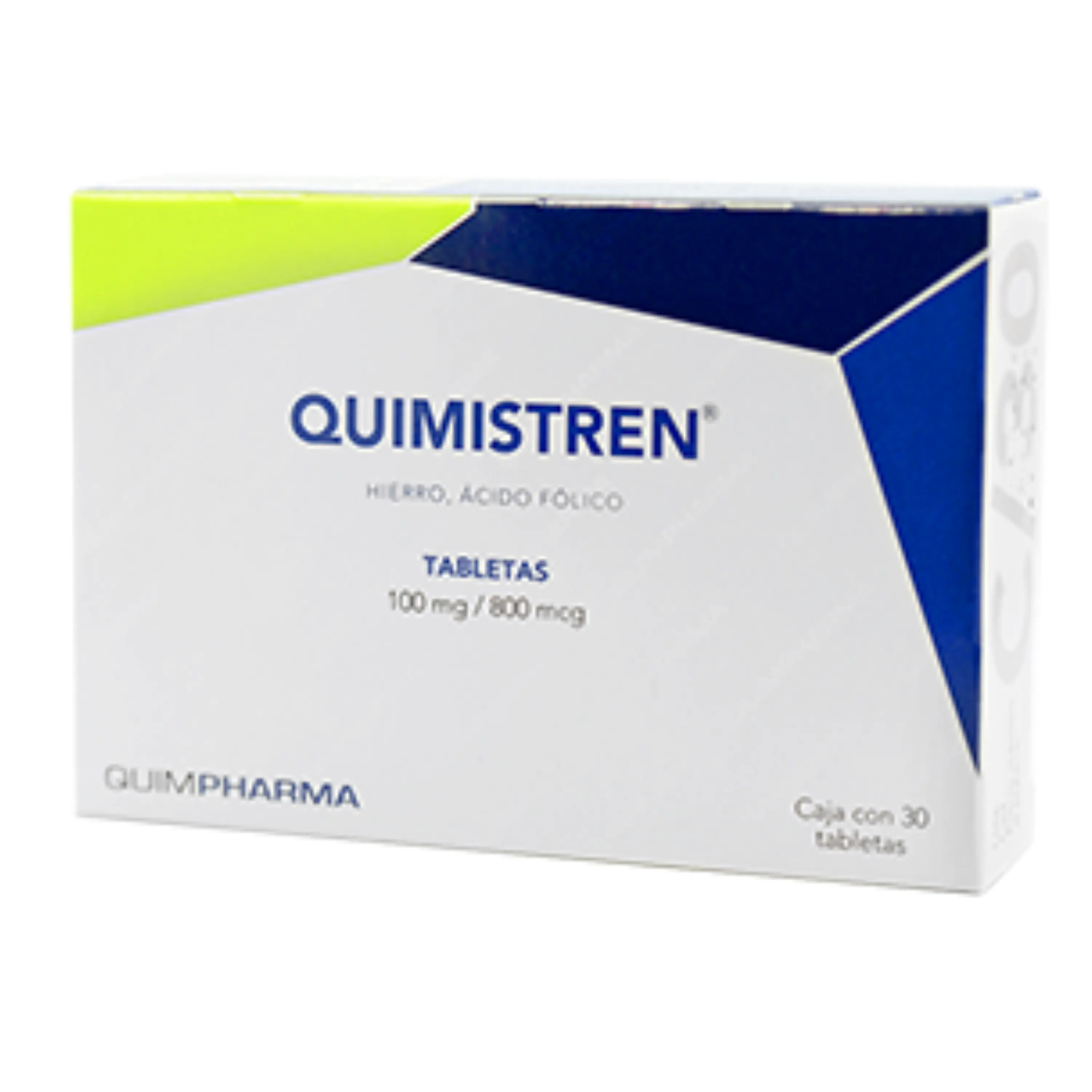 QUIMISTREN 100 MG/ CON 30