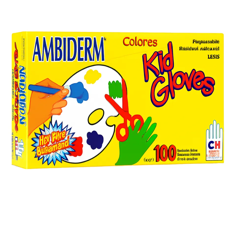 GUANTE KID GLOVES 100 PZA