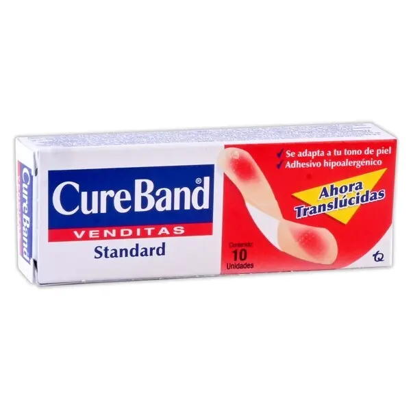 VENDITAS ADHESIVAS CURE BAND C/10 PZ