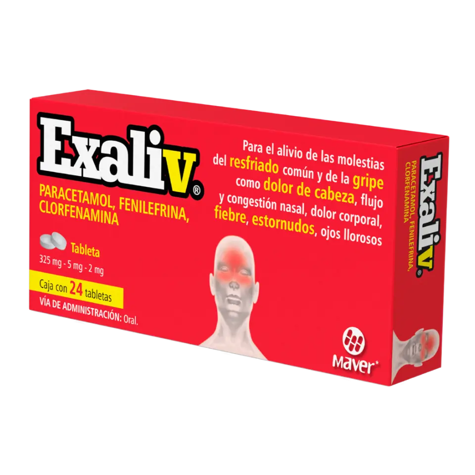 EXALIV 325 MG/5 MG/2 MG