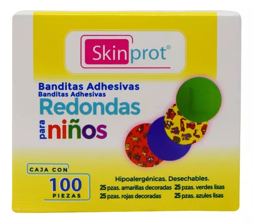BANDITAS REDONDAS P/NIÑO - SKINPROT
