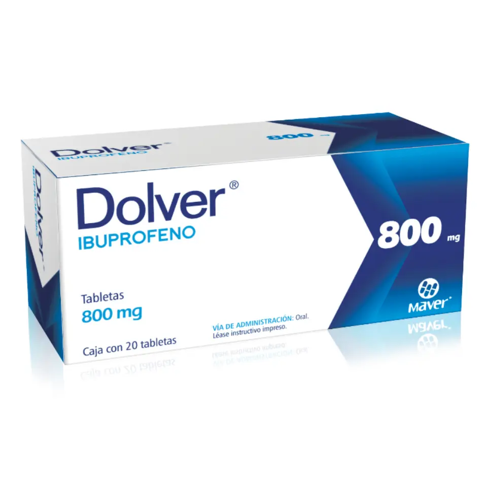 DOLVER 800 MG C/20 TABS