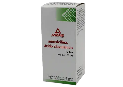 AMOXICILINA, ACIDO CLAVULANICO 875 MG/125 MG
